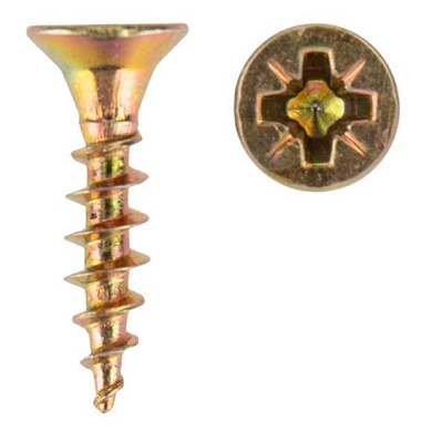 Саморез универсальный 3,5х35 мм (стандарт. шаг 007, желтый цинк уп. 1000 шт.)