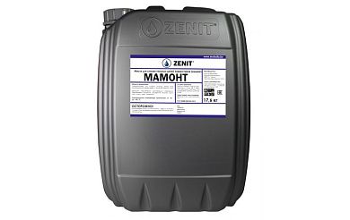Масло для смазки пильных цепей харвестеров зимнее 17.6 кг, Мамонт (21634420) ZENIT