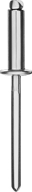 Заклепка вытяжная нержавеющая Ø 4.8x25 мм, 250шт. (311705-48-25) KRAFTOOL