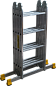 Лестница-трансформер шарнирная TW1 (4х4 ступ. 227/464см, 15.9кг) АЛЮМЕТ фото5
