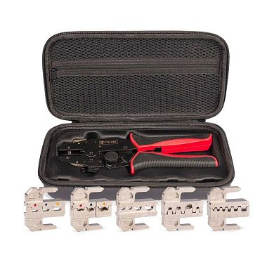 Пресс-клещи с набором матриц CTD+5 серия QUICK PRO (101859) КВТ