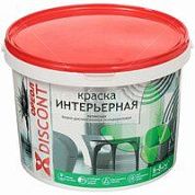 Краска "ОРЕОЛ" интерьерная водно-дисперсионная полиакриловая белая матовая "ДИСКОНТ" 13.0 кг