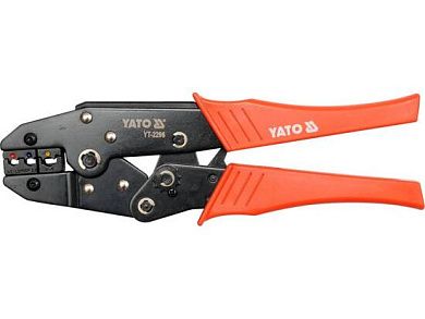 Пресс-клещи для обжима проводов (0.5-6.0/22-10 AWG)(YT-2296) YATO