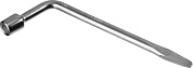 Ключ баллонный "МАСТЕР" L-образный, с монтажной лопаткой, 17мм (2753-17_z02) ЗУБР