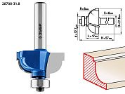 Фреза кром. калев. №7, D= 31,8мм, раб. дл.-17мм, рад.-8мм, хв.-8мм, d-12,7мм (28708-31.8) ЗУБР