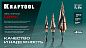 Сверло ступенчатое 4-12мм HSS-Co, 9 ступ., винт. спир., хвос. 1/4" (29691-4-12-9) KRAFTOOL фото7