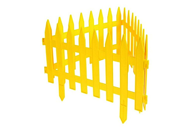 Забор дек Gotika 7шт дл 3.10м желтый (50212) GARDENPLAST