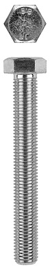 Болт DIN 933 кл. пр. 8.8, M8х40мм, оцинкованный, 200 шт (303074-08-040) KRAFTOOL