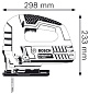 Пила лобзиковая GST 8000 E (710 Вт, до 80 мм, кор.)(0 601 58H 000) BOSCH фото3