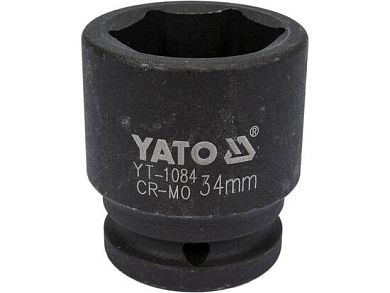 Головка ударн. 3/4" 34мм L56мм 6гр. CrMo (YT-1084) YATO