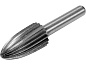Шарошка металлическая парабола с заострением для обработки металла 13мм (YT-61716) YATO фото2