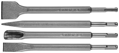 Набор зубил 250 мм, 4 шт SDS-Plus, Gorilla Force (29359-H4_z02) STAYER