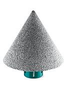 Фреза алмазная вакуумная VS DIAMOND d 3-75 мм, М14, конусная (29812-03-75) KRAFTOOL