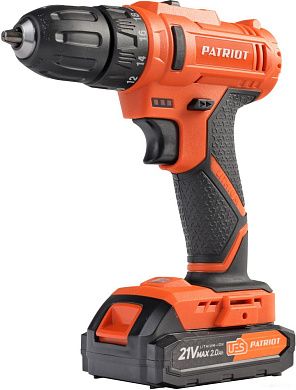 Дрель-шуруповерт BR 189 UES (21.0 В, 2 акк. х 2.0 А/ч Li-Ion, 29 Нм, чем.) PATRIOT / OPTIMA
