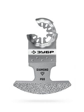 Полотно с алмазным зерном Р60:керамика, мрамор, стекло, кирпич, 70x1.6мм DIAMOND (15585-70-1.6) ЗУБР