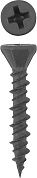 Саморез для крепления ГВЛ в дерево и металл Ø 3.9x25 мм фосфат 550шт. (4-300051-39-025) ЗУБР