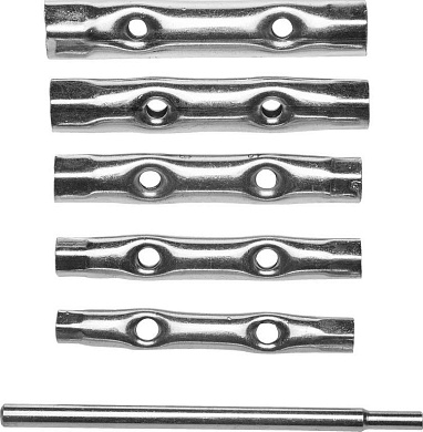 Набор ключей трубчатых 8-17мм, 6пр. (27192-H6) DEXX