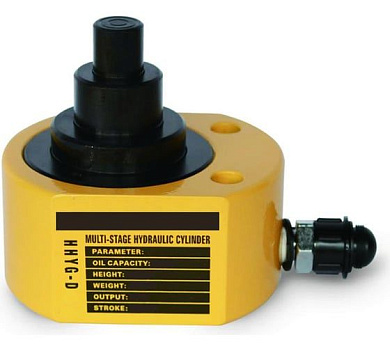 Домкрат гидравлический телескопический низкий TOR HHYG-50D (ДТ50Г66) 50 т (3 уровня)