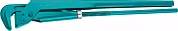 Ключ трубный рычажный, прямые губки, №3, 2" (2730-3) СИБИН