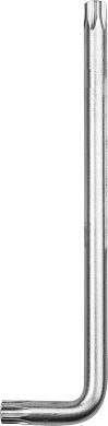 Ключ "ЭКСПЕРТ" имбусовый длинный, Cr-Mo, сатинированное покрытие, TORX 50 (27452-50) ЗУБР