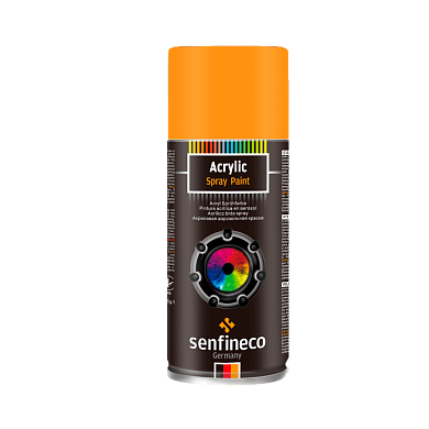 Краска-спрей акриловая темно-желтый 400мл Paint Acrylic Deep Yellow (4031) SENFINECO