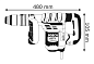 Молоток отбойный GSH 5 CE (SDS-MAX, 1150 Вт, 8.3 Дж, чем.)(0 611 321 000) BOSCH фото3
