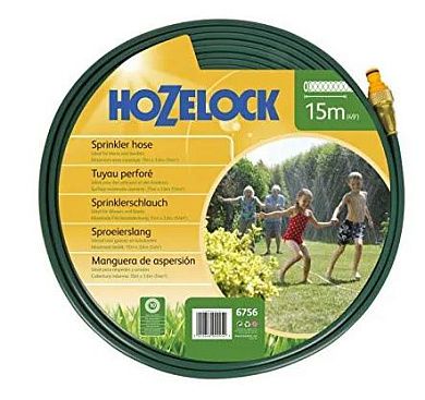 Шланг HoZelock 6756 разбрызгивающий для полива. 15м (6756P0000) HoZelock