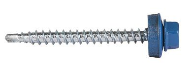 Саморез кровельный СКД RAL 5009 неб.-голуб., 50х4.8мм, 250 шт (4-300315-48-050-5009) ЗУБР