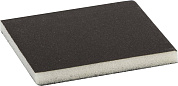 Губка шлифовальная "МАСТЕР" двухсторонняя, мягкий поролон, Р320, 123х98х12мм (35614-320) ЗУБР