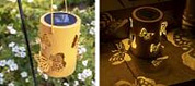 Фонарь садовый ЧУДЕСНЫЙ САД 642 "Баттерфляй" св/диодный проекционный на солнеч.батарее, пластик