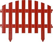 Забор декоративный "АР ДЕКО", 28x300см, терракот (422203-T) Grinda