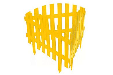 Забор дек Renessans 7шт дл 3.1м желтый (50211) GARDENPLAST