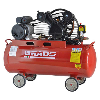 Воздушный компрессор BRADO AR50V (до 400 л/мин, 8 атм, 50 л, 230 В, 2.2 кВт)