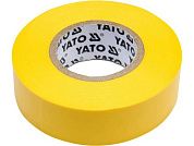 Изолента ПВХ, 19мм х 20м х 0,13мм, желтая (YT-81654) YATO