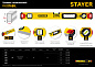 Уровень строительный, 200 см. (0.5 мм/м, 3 гл., фрезер.), быт. "PROStabil" (3471-200_z02) STAYER фото9