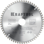 Диск пильный 200х32х60Т по алюминию "Multi Material" (36953-200-32) KRAFTOOL