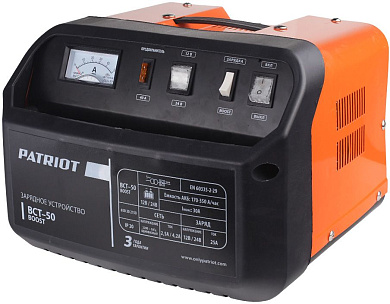 Устройство зарядное BCT50 Boost (1,3 кВт 12/24В 33А 220В) PATRIOT / OPTIMA