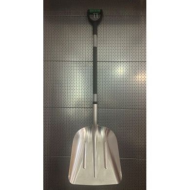 Лопата для снега алюминиевая 350x400x1380мм (HD-H162A) H-D