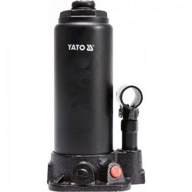 Домкрат гидравлический бутылочный, 5т., 216-413 мм (YT-17002) YATO