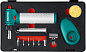 Паяльник газовый 30-150Вт, 1300°С, набор 8-в-1 горелка, фен, пьезоподжиг (55506-H8) KRAFTOOL фото4
