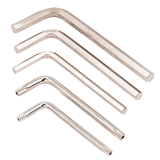 Ключи Г-образные длинные, 5пр. (4-6мм, T20H, T25H) (F-5055-lg) Forsage