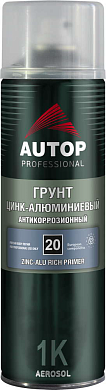 Грунт цинк-алюминиевый антикоррозионный - Аэрозоль 650мл №20 (ATP-A07815) AUTOP