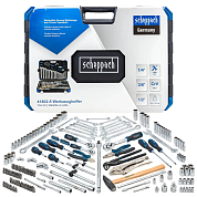 Набор инструментов 180пр. 1/4" 3/8" 1/2"(Sch-41802-5) Scheppach