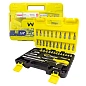 Набор головок с трещоткой и удлинителями 1/4" 4-14мм, 46пр. (WMC-2462-5 EURO) WMC TOOLS фото3