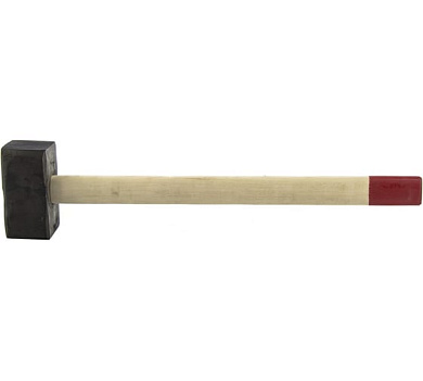 Кувалда 8000 г, кованая головка, деревянная рукоятка (10969) СИБРТЕХ
