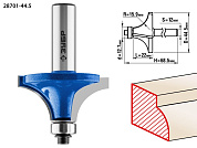 Фреза кром. калев. №1, D= 44,5мм, раб. дл.-22мм, рад.-16мм, хв.-12мм, d-12,7мм (28701-44.5) ЗУБР