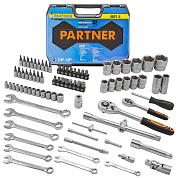 Набор инструментов 82пр. 1/4", 1/2" (6гр.)(4-32мм)(PA-4821-5) Partner