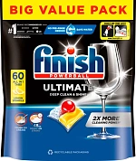 Капсулы для посудомоечных машин 60 шт (Ultimate All in 1 Lemon 60шт) FINISH