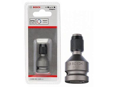 Переходник (адаптер) 1/4" - 1/4'' HEX (2 608 551 110) BOSCH