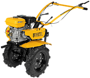 Мотоблок DPT-270S, 7 л.с., ремен.сцеп, фрез 3х4, ШОМ, передачи 2В/1Н Denzel